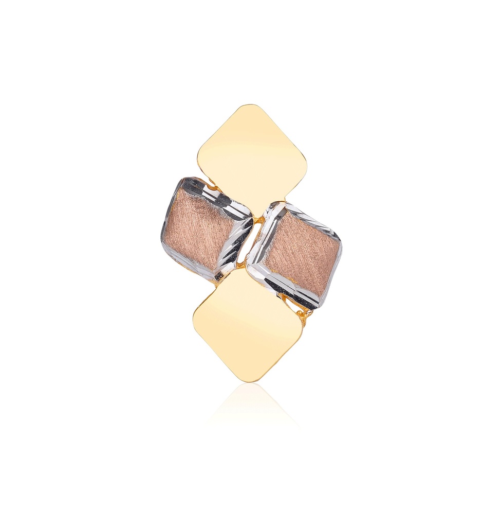 TRI COLOR LADIES RING (916)