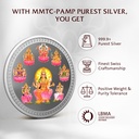 MMTC-PAMP Laxmi (999.9) 50gm Color Silver Coin