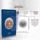 MMTC-PAMP Laxmi (999.9) 50gm Color Silver Coin