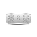 MMTC-PAMP Laxmi Ganesha (999.9) 50gm Color Silver Coin