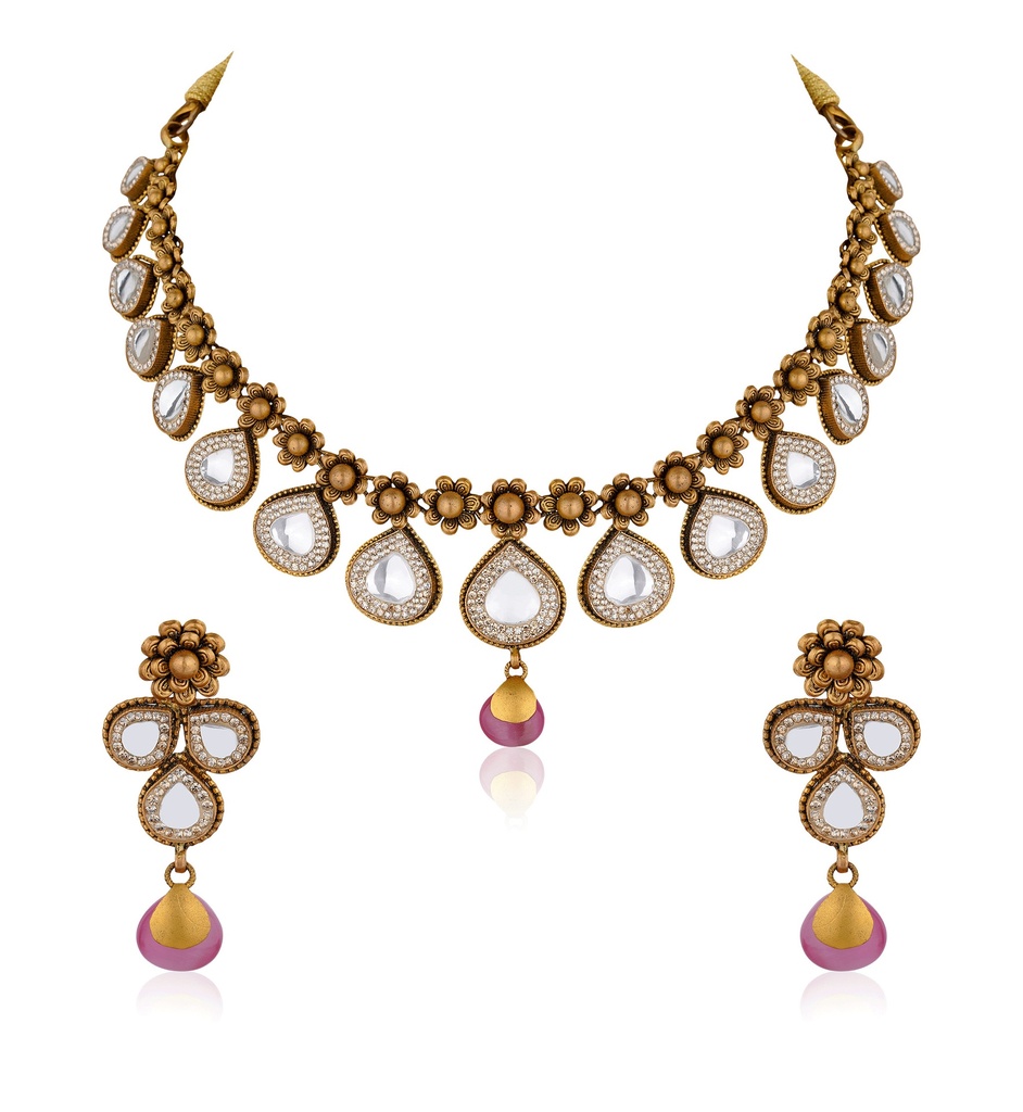 Gold Necklace Set