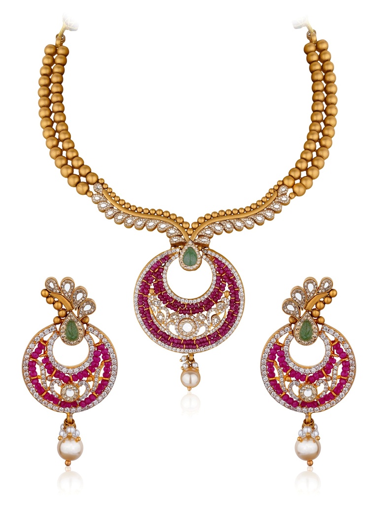 Gold Necklace Set