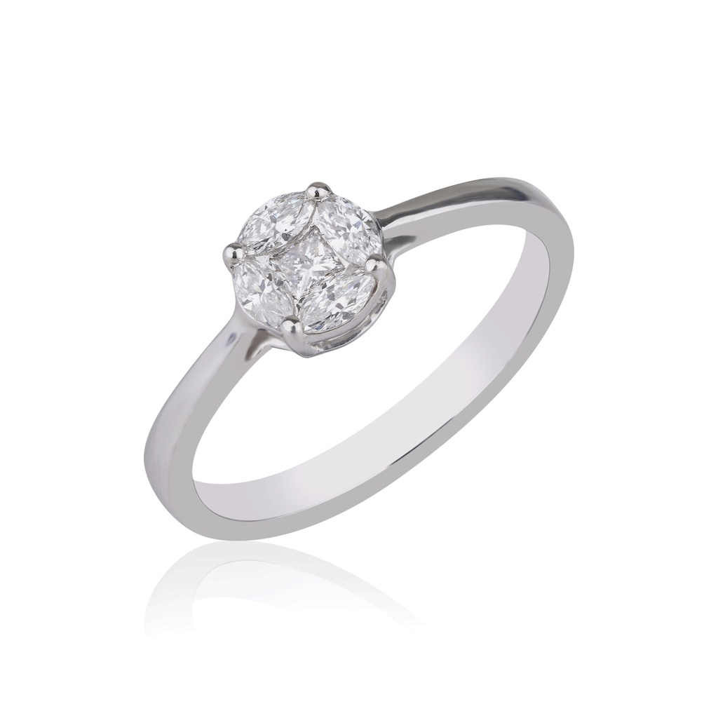 FULL WHITE RING