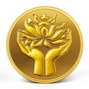 MMTC-PAMP Lotus (999.9) 0.5gm Gold Coin