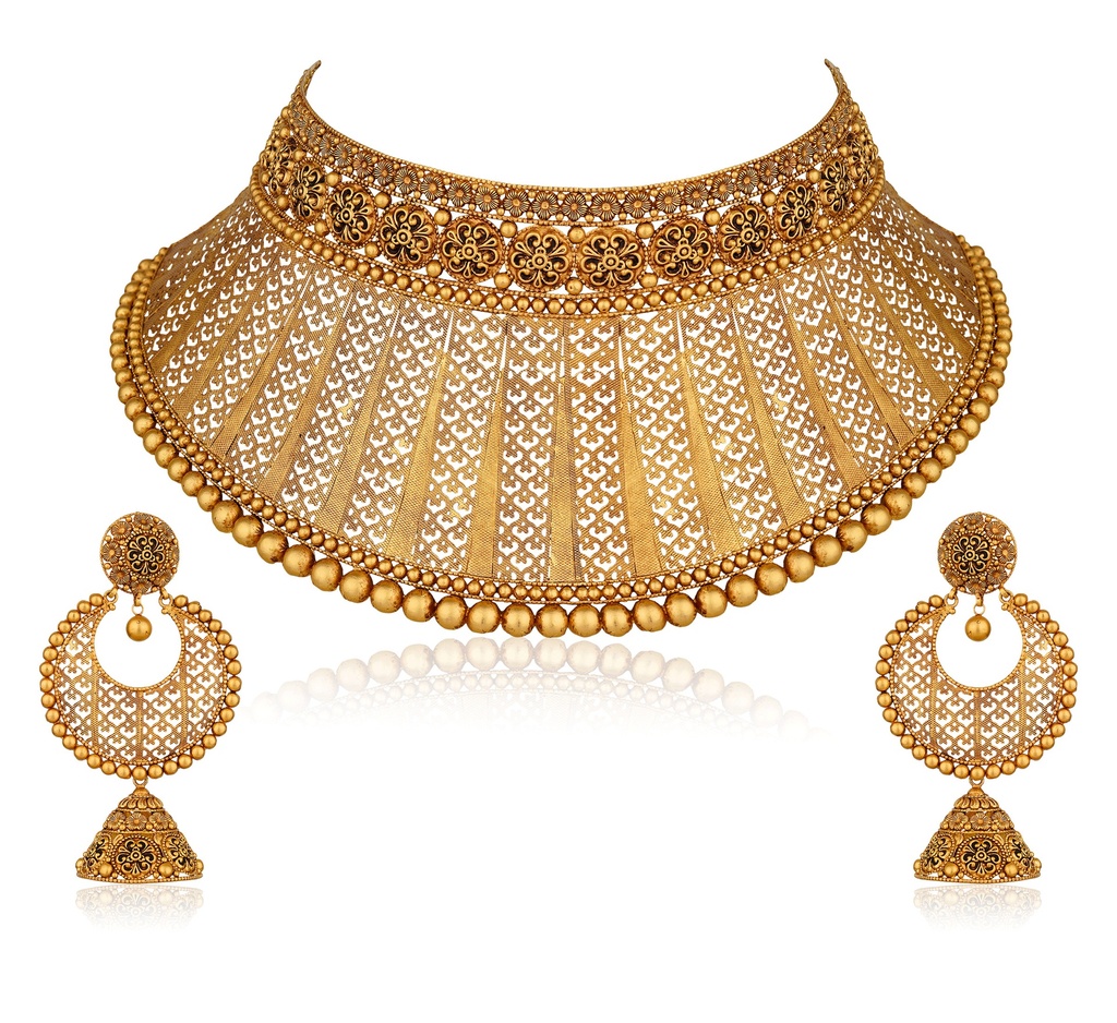 Plain Choker Set