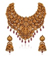 Temple Necklace Set