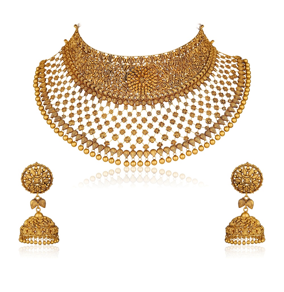 Plain Choker Set