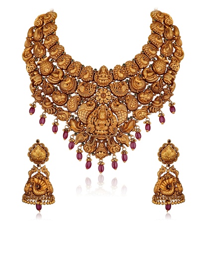 Temple Necklace Set