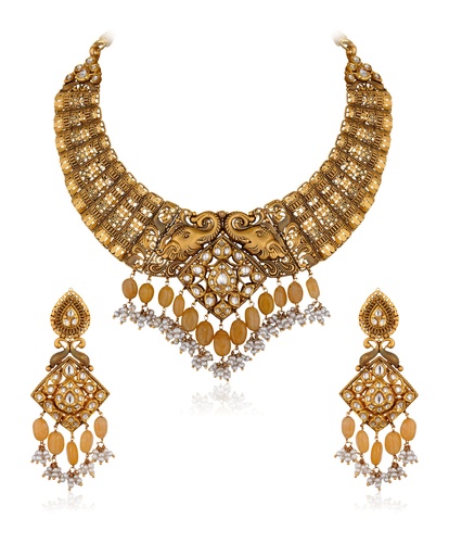 Gold Necklace Set