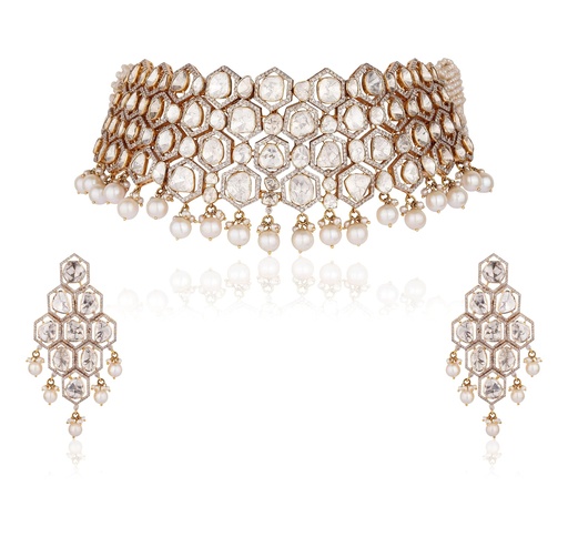 POLKI CHOKER SET