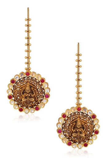 Gold Temple Earring